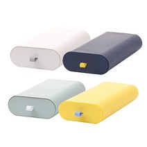 1+1 초초템 부착식 슬라이딩케이블정리함 옷장안서랍장 슬라이드수납함 미니서랍함 책상밑수납 침대사이드포켓, 소형, 네이비