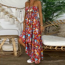 롱원피스 플라워 프린트