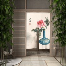 커튼 블라인드 다이소커튼 분할 잉어 란턴 식물 리넨 코튼 출입구 주방 욕실 개인 정보 보호 파티션