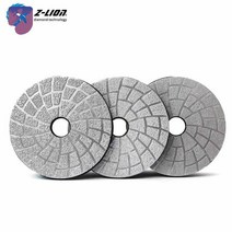 브레이징 다이아몬드 콘크리트 ZLEAP 화강암 패드 진공 디자인의 대리석 연마, 30#