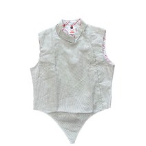 펜싱 장비 보호 훈련용 연습용 경기, 38.은회색 세탁 가능한 금속 의류는 왼손으로 연주할