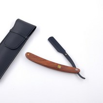 바버 클래식 면도기 우드 피나무 이발소 제모 왁싱