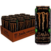 Monster Energy 몬스터에너지 자바몬스터 코나 블렌드 443ml(15oz) 12캔, 1팩, 443ml