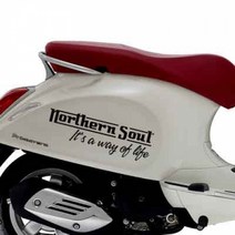 베스파 스티커 vsbs_32, 흰색, 1개