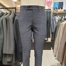 레노마 옴므 구김없는 네이비 기능성 스판바지