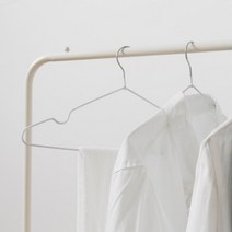 생활백서 논슬립 옷걸이 니트 후드티 살림 기술 제작 패딩 집들이 선물, 30개입 (화이트)