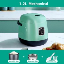 소형압력밥솥 1인용 미니 압력 밥솥 가정용 귀여운 다기능 220 12 인용 싱글 주방 스마, Green Mechanical A+EU Plug