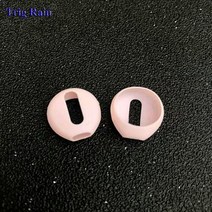 가성비 블루투스 이어폰 2개/짝 패드 Airpods 무선 블루투스 iphone 7 7plus 이어폰 실리콘 귀마개 케이스, 06 pink