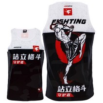 주짓수도복 주짓수 래쉬가드 타이거 복싱 티셔츠 민소매 조끼 탱크 탑 래쉬가드 Jiu Jitsu 남성 여성 MMA