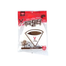 하니 브이형 커피 필터 40매 커피여과지 커피필터