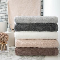 큰수건 50cmX100cm 미니바스 40수 250g, 화이트, 1개