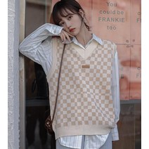 이승창 러블리 민소매 카디건 베스트 여성