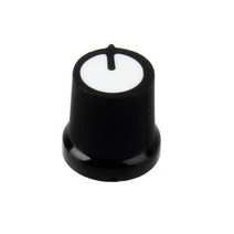 포텐셔미터용 플라스틱 노브 15mm 화이트 DM3617