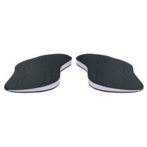 오다리교정기 다리 발 교정벨트 교정밴드 자세교정기 남여 가죽 O/X 다리 정형 외과 깔창 교정 신발 삽입, 01 Black_02 37-38