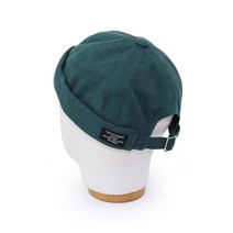 베이직엠 남성 여성 비니 와치캡 검정뒷패치