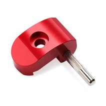 니우 전기 스쿠터 부품 알루미늄 합금 접이식 후크 샤오미 M365 프로 교체 잠금 경첩 버클 래치, [01] Red