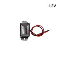 33.5*15mm 미니 전자 경보 부저 일정한 톤 기계식 도구 부품 DC 1.2/3/6/12V 85dB, [01] 1.2V