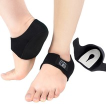 건강별밭 발뒤꿈치 쿠션 패드 실리콘 젤 보호 패드 보호대 깔창 발뒷꿈치 풋케어, S 사이즈, 1세트