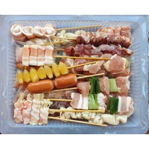 꿀꿀도매 스페셜 모듬꼬치 24종 800g