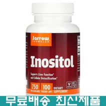 자로우 재로우 포뮬러스 이노시톨 이노시툴 750mg 베지캡슐 100정