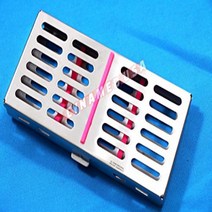 New Premium German Stainless Dental Autoclave Sterilization Cassette Rack Box Tray for 7 Instruments, 1, New Premium German Stainless D
