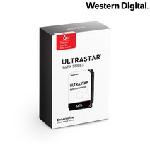 NAS 서버용 하드디스크 Ultrastar HC310 6T (SATA3/7200/256M/, 상세 설명 참조, 상세 설명 참조