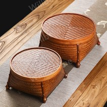 전통찻상 감성 다용도상 밥상 다도상 반상 접이식 수공예, 큰