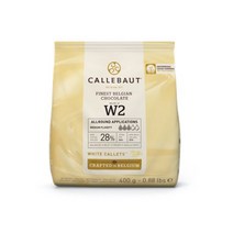 [유통기한2/5일]3461. 칼리바우트 화이트 초콜릿(28%) / 깔리바우트 깔리 - 400g [하절기 아이스박스 무료]