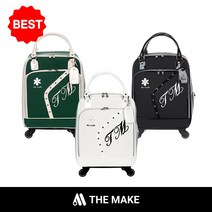 [더메이크] 로사 휠 캐디백 골프백 여성용, 블랙, 로사 휠 보스턴백