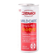 그린비아 마일드케어 구수한맛, 200ml, 10개