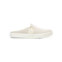 Vince Platform Linen Mules - IVORY 223570