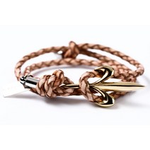 본쟈르디노 지오반니 카우하이드 스킨 팔찌 [골드/로즈골드/실버]