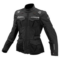 코미네 오토바이 자켓 어드벤쳐 3계절 바이크 투어 라이딩 상의 JK150 BLK, BLACK-XL
