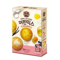 백설 오븐용 머핀 믹스, 500g, 1개