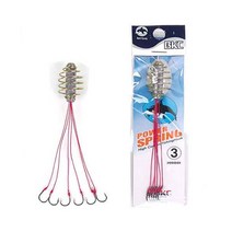 BKC 파워 릴 스프링 원투낚시 떡밥 잉어채비 환경추 BK-703, 3호