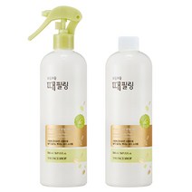 더페이스샵 보들보들 때필링 대용량 500ml 2종(본품+리필), 1세트