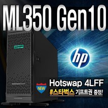 ML350 G10 (3206R 48GB 1TB) 서버 HP