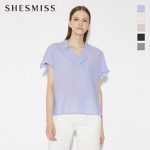 22SS러플카라블라우스SWWBLM21100