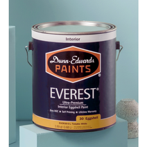 (웜 화이트) 던에드워드 무독성 아이방 페인트 에베레스트 약 1리터 따뜻한 흰색 아토피 민감한 사람 어린아이 임산부용 페인트, 벨벳, 1000ml, 1개