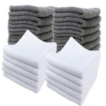 빨아쓰는 주방행주 식당 까페 업소용 면행주 요술걸레, 30x30 20장, 면 40g, 화이트