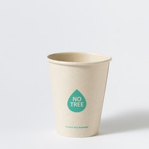 대나무 종이컵 8oz (240ml) 인쇄 100개, 1개