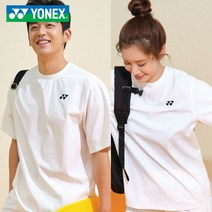요넥스 221TS042U 공용 배드민턴 반팔 티셔츠 아이보리