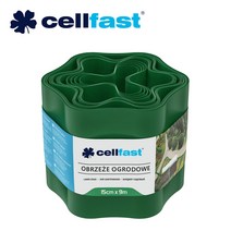 셀파스트(Cellfast) 스파이크식 정원 말뚝 / 화단경계 테두리, 셀파스트 정원테두리30-002/그린/15cm x 9m