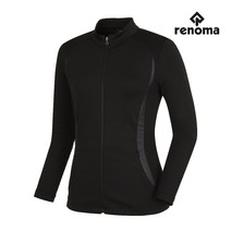 레노마골프 [레노마골프]여성 절개 심플 집업 점퍼 RWJMJ5304-199_G