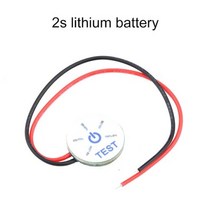 Led 레벨메타 오디오디스플레이 LED조명 1 2 3 4 5 6 7 리튬 배터리 용량 테스트 전력 레벨 표시기 전동 공구 충전 용 조명 디스플레이, 없음, 2S For Lithium