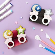 ms 민화샵 밤하늘스피커 칼라폼오로라 핸프폰스피커, 단품