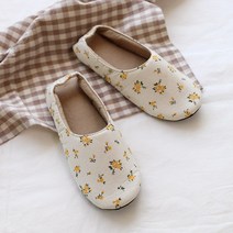 세맘스 어린이집 선생님 덧신 실내화, 플로리아옐로우, 1개