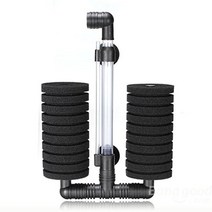 XINYOU XY2822 수족관용 공기 펌프 더블 스폰지 물 필터 USA 미국, 1-pack