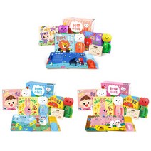 튤립 사운드북 3종+실리콘커버 세트 분홍이 하늘이 코랄이 선택구매, 튤립사운드북 하늘이 (전3종)