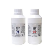 화이트 경질 무발포 우레탄 1kg/조형물 피규어 레진 캐스팅 복제, 무발포우레탄 1kg